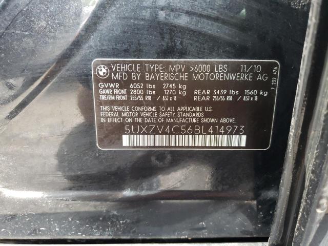 Photo 14 from auction – 2011 BMW X5 XDRIVE3 with VIN 5UXZV4C56BL414973