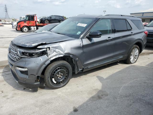 FORD EXPLORER L 2021 with VIN 1FMSK8FHXMGB49118 - Photo from auction