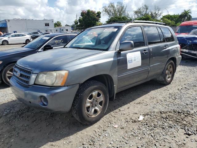 TOYOTA HIGHLANDER 2003 with VIN JTEGD21A230058908 - Photo from auction
