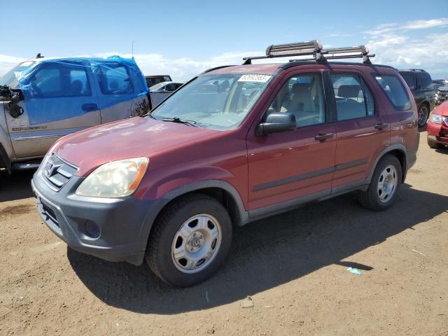 Photo 1 from auction – 2005 HONDA CR-V LX with VIN JHLRD78545C059954