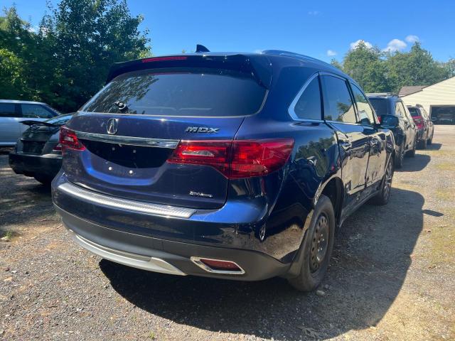 Photo 4 from auction – 2016 ACURA MDX TECHNO with VIN 5FRYD4H43GB015561