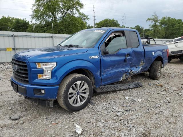 FORD F150 SUPER 2017 with VIN 1FTEX1EP3HFA95966 - Photo from auction