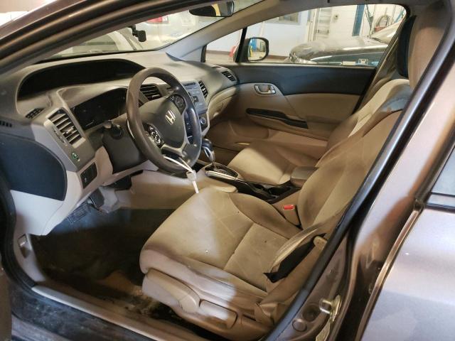 Photo 7 from auction – 2012 HONDA CIVIC LX with VIN 19XFB2F52CE068301