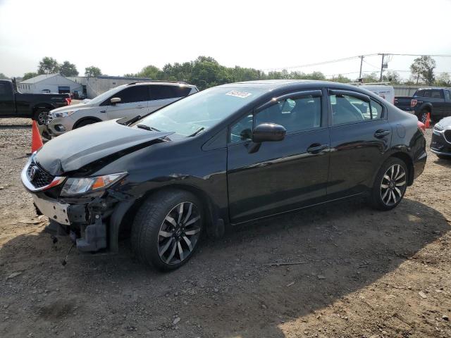 HONDA CIVIC EXL 2015 with VIN 2HGFB2F95FH550855 - Photo from auction