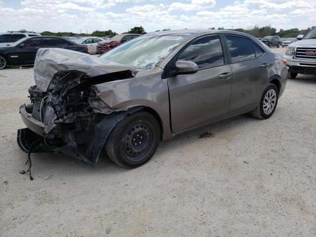 TOYOTA COROLLA L 2019 with VIN 5YFBURHE5KP863841 - Photo from auction