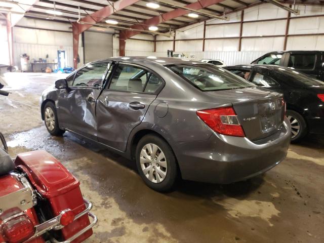 Photo 2 from auction – 2012 HONDA CIVIC LX with VIN 19XFB2F51CE007831
