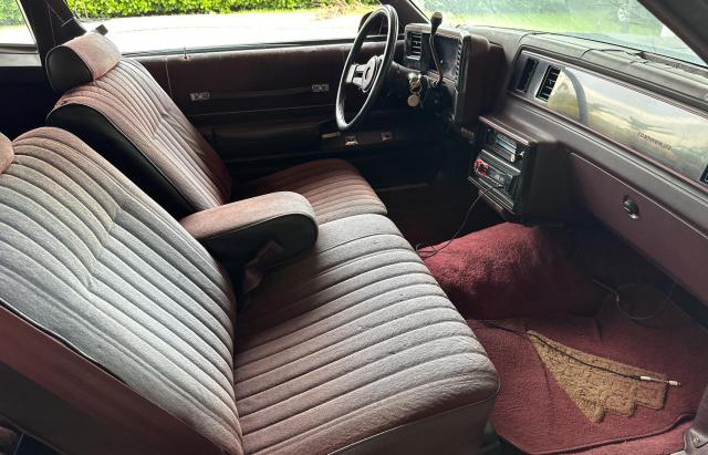 Photo 5 from auction – 1986 CHEVROLET MONTE CARL with VIN 1G1GZ37G9GR123769