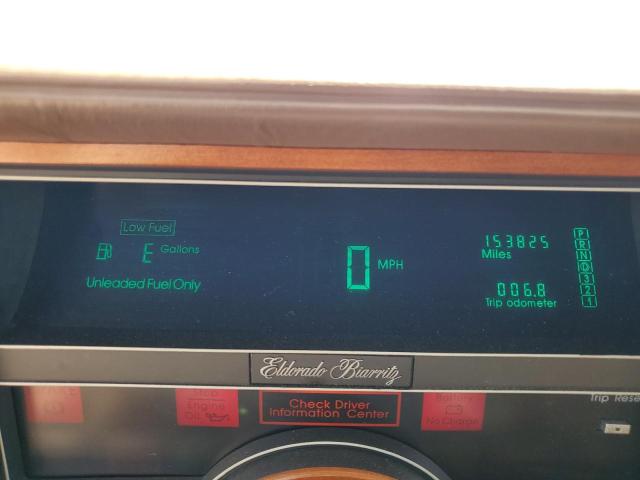 Photo 9 from auction – 1988 CADILLAC ELDORADO with VIN 1G6EL1152JU629222