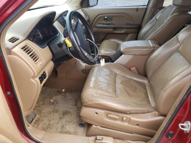Photo 7 from auction – 2005 HONDA PILOT EXL with VIN 5FNYF18635B028383