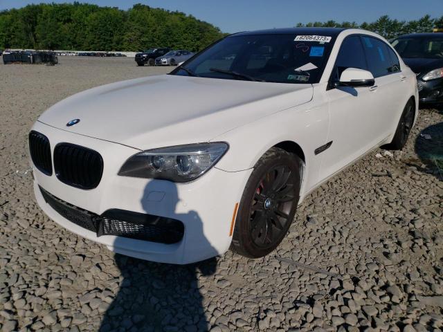 BMW 750 LXI 2014 with VIN WBAYF8C54ED142386 - Photo from auction