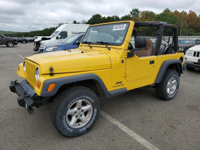 JEEP WRANGLER X 2004 with VIN 1J4FA39S44P762753 - Photo from auction