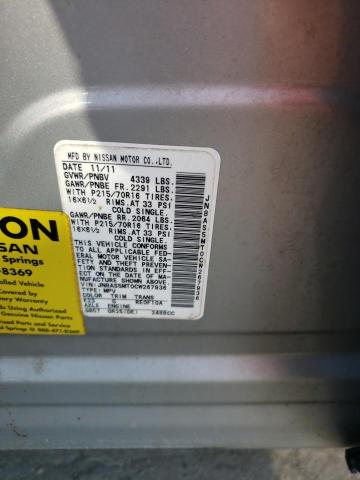 Photo 14 from auction – 2012 NISSAN ROGUE S with VIN JN8AS5MT0CW267936