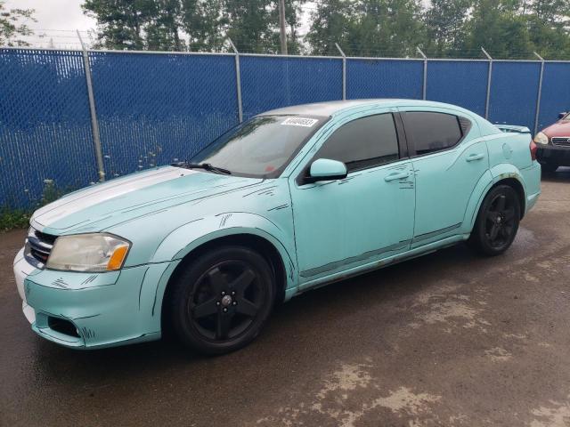 DODGE AVENGER SX 2012 with VIN 1C3CDZCBXCN220888 - Photo from auction