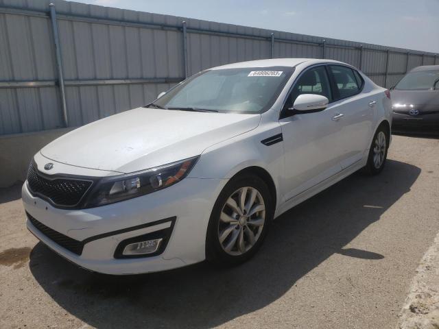 KIA OPTIMA LX 2014 with VIN 5XXGM4A77EG314787 - Photo from auction