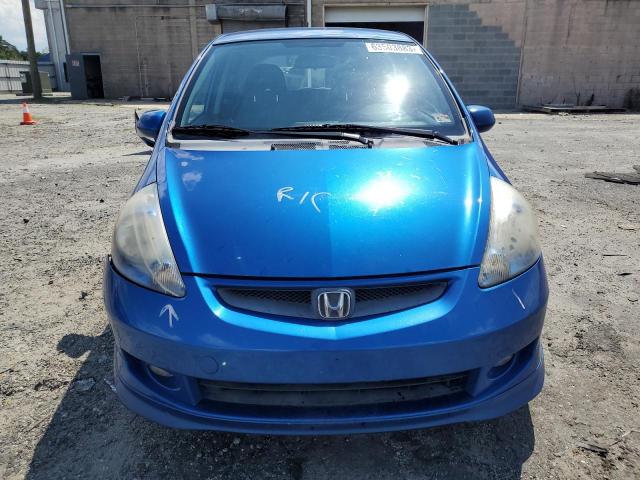 Photo 5 from auction – 2007 HONDA FIT S with VIN JHMGD37697S059950