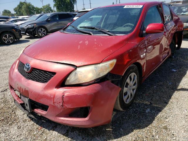 TOYOTA COROLLA BA 2009 with VIN 1NXBU40E69Z037412 - Photo from auction
