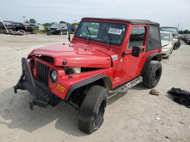 Photo 1 from auction – 2005 JEEP WRANGLER X with VIN 1J4FA39SX5P381524