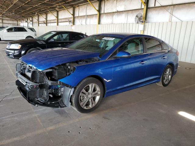 HYUNDAI SONATA SPO 2018 with VIN 5NPE34AF2JH604032 - Photo from auction