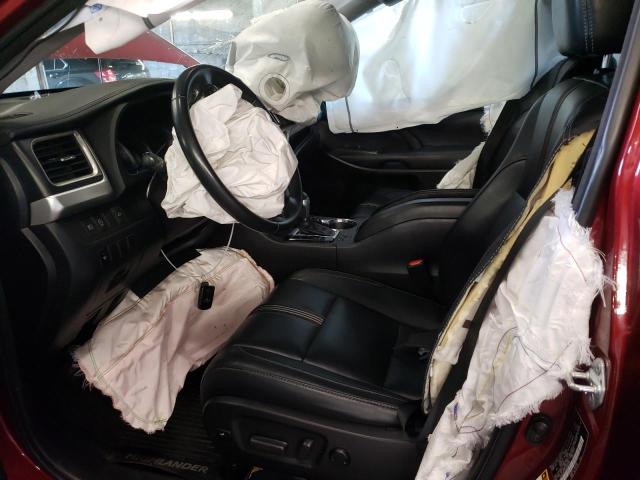 Photo 7 from auction – 2018 TOYOTA HIGHLANDER with VIN 5TDJZRFHXJS852320