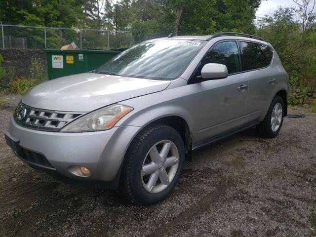 NISSAN MURANO SL 2004 with VIN JN8AZ08W74W310933 - Photo from auction
