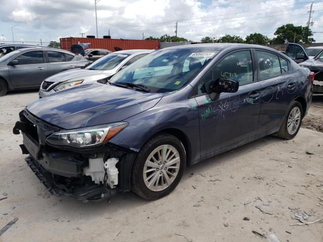 SUBARU IMPREZA PR 2017 with VIN 4S3GKAB66H3610463 - Photo from auction