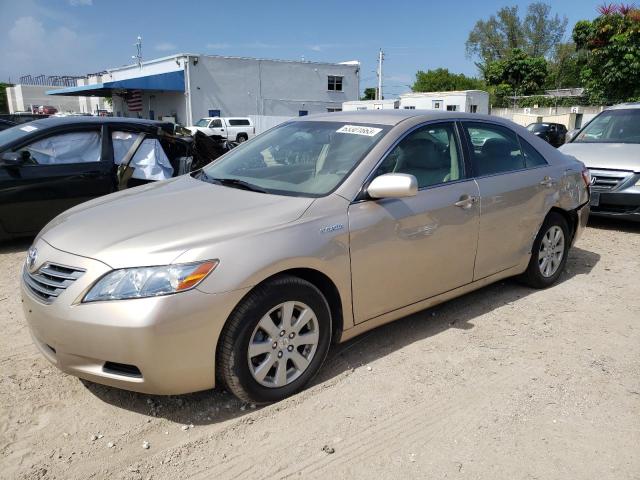 TOYOTA CAMRY HYBR 2007 with VIN JTNBB46K673036699 - Photo from auction