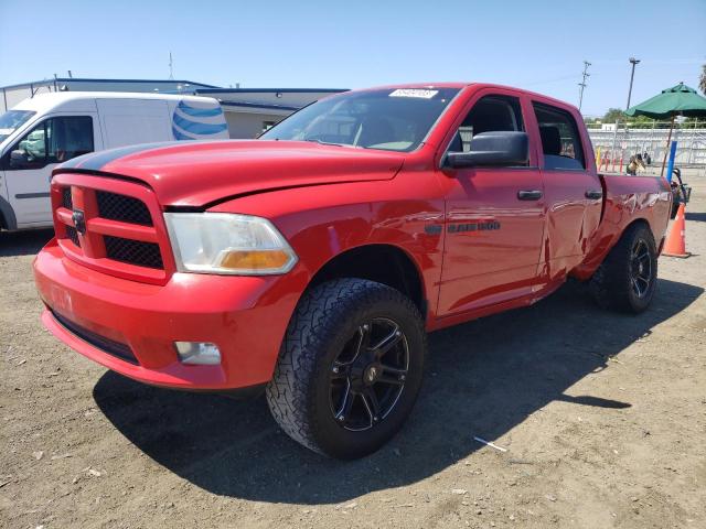 DODGE RAM 1500 S 2012 with VIN 1C6RD6KT2CS207902 - Photo from auction