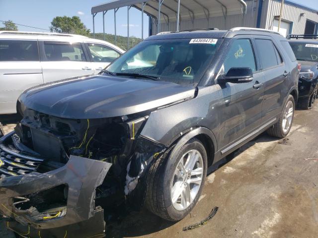 FORD EXPLORER X 2017 with VIN 1FM5K7D85HGE33014 - Photo from auction