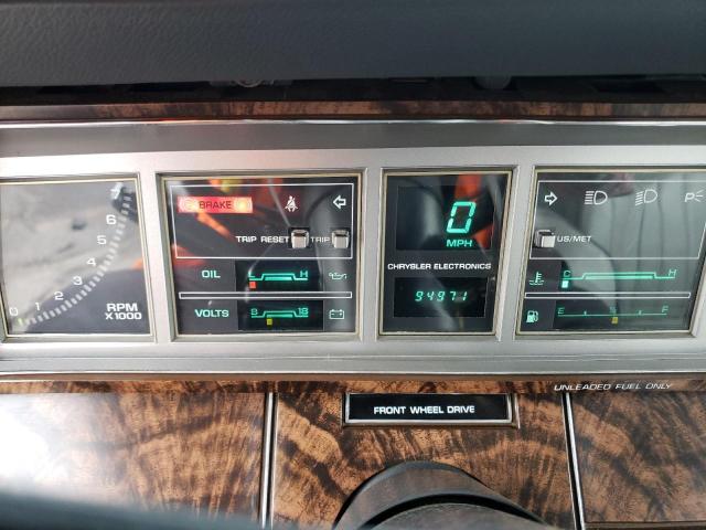 Photo 9 from auction – 1984 DODGE 600 with VIN 1B3BV55E4EG304850