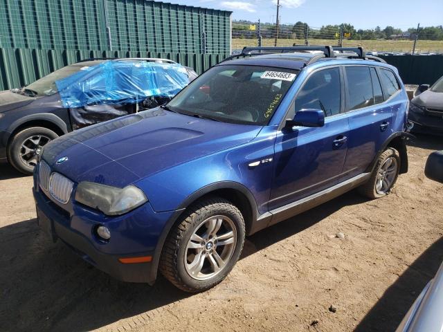 BMW X3 3.0SI 2007 with VIN WBXPC93467WF04994 - Photo from auction