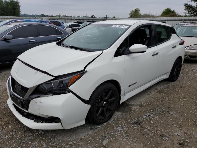 NISSAN LEAF S 2018 with VIN 1N4AZ1CP1JC314304 - Photo from auction