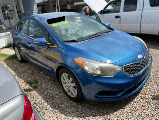 KIA FORTE EX 2014 with VIN KNAFX4A84E5052417 - Photo from auction