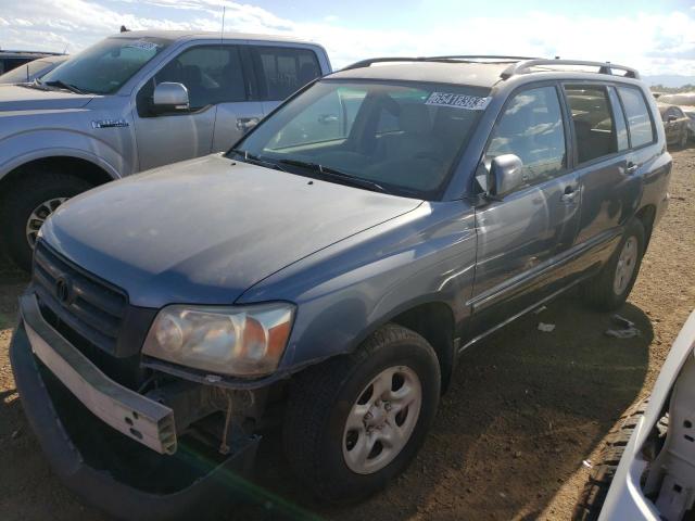 TOYOTA HIGHLANDER 2006 with VIN JTEGD21A060147221 - Photo from auction