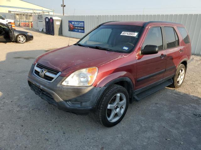 HONDA CR-V LX 2003 with VIN JHLRD68443C016732 - Photo from auction