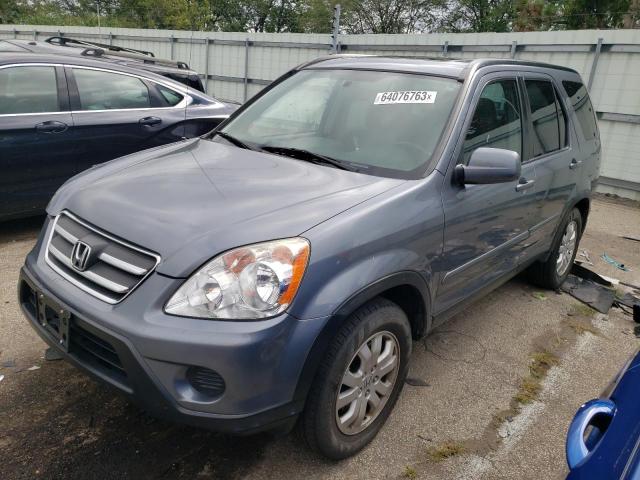 HONDA CR-V SE 2005 with VIN JHLRD78945C014032 - Photo from auction