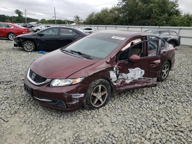 HONDA CIVIC LX 2015 with VIN 19XFB2F50FE254911 - Photo from auction