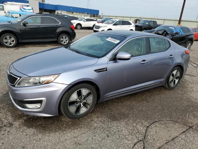 KIA OPTIMA HYB 2012 with VIN KNAGM4AD7C5023226 - Photo from auction