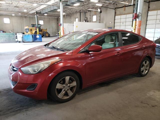 HYUNDAI ELANTRA GL 2011 with VIN KMHDH4AE4BU157064 - Photo from auction