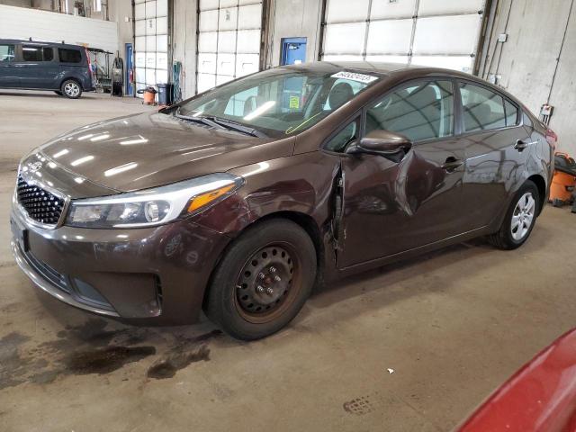 KIA FORTE LX 2017 with VIN 3KPFL4A71HE031829 - Photo from auction