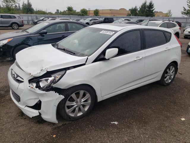 HYUNDAI ACCENT GLS 2014 with VIN KMHCU5AE8EU170823 - Photo from auction