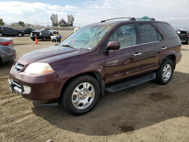 ACURA MDX 2001 with VIN 2HNYD18251H500567 - Photo from auction