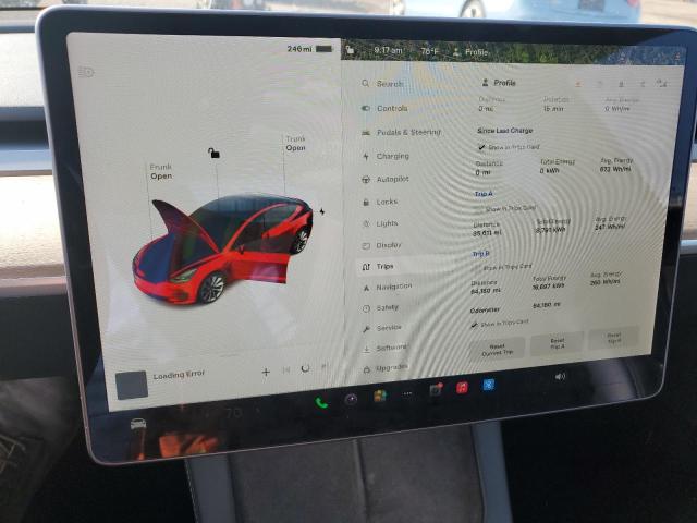 Photo 9 from auction – 2022 TESLA MODEL 3 with VIN 5YJ3E1EA6NF190532
