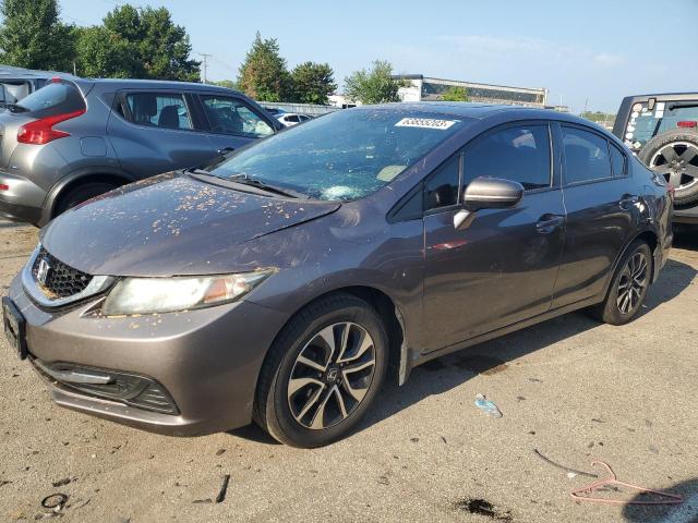 HONDA CIVIC EX 2014 with VIN 19XFB2F8XEE065790 - Photo from auction