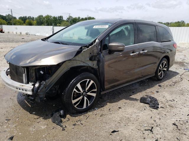 Photo 1 from auction – 2018 HONDA ODYSSEY EL with VIN 5FNRL6H96JB087474