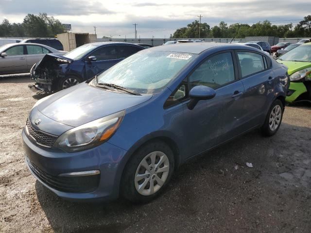 KIA RIO LX 2016 with VIN KNADM4A37G6647778 - Photo from auction