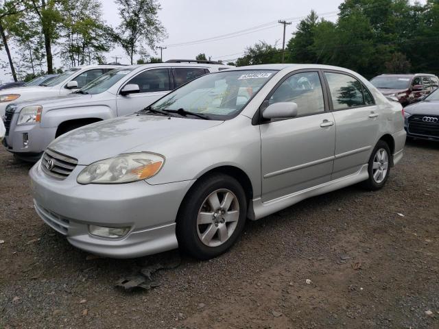 TOYOTA COROLLA 2004 with VIN 2T1BR32E84C205411 - Photo from auction