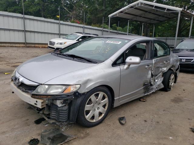 HONDA CIVIC LX 2011 with VIN 19XFA1F56BE010722 - Photo from auction