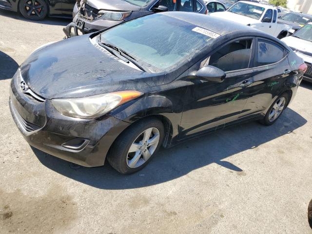HYUNDAI ELANTRA GL 2011 with VIN KMHDH4AE4BU142919 - Photo from auction