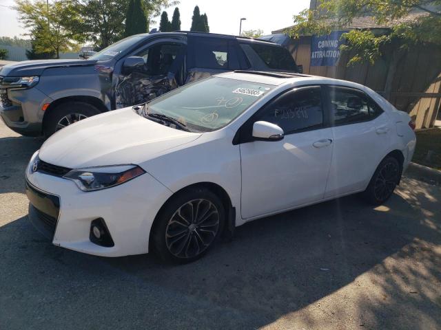TOYOTA COROLLA L 2015 with VIN 2T1BURHE2FC239808 - Photo from auction