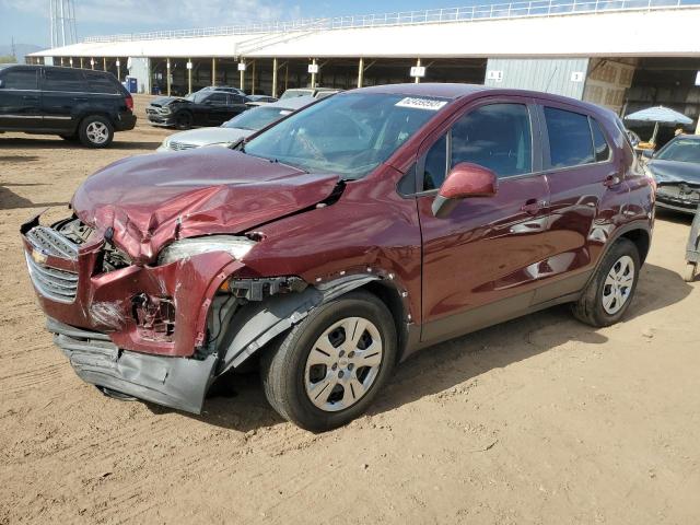 Zdjęcie 1 z aukcji – 2016 CHEVROLET TRAX LS z VIN 3GNCJKSB6GL231428